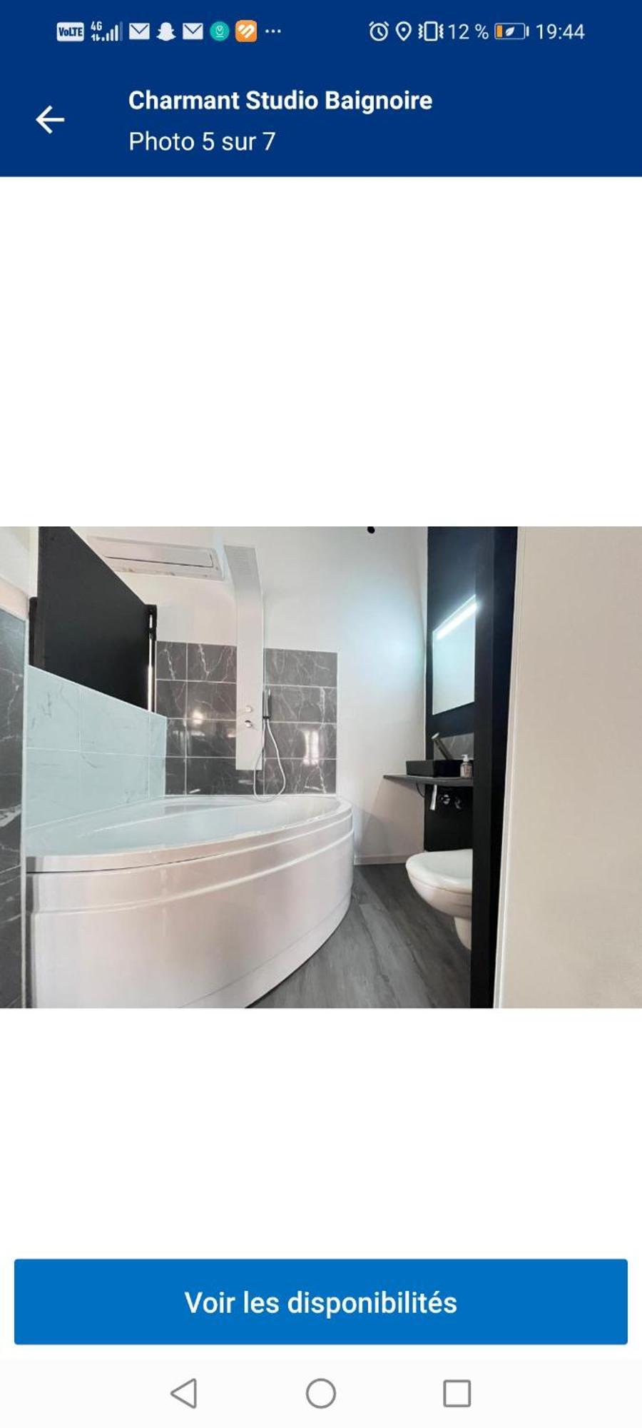 Charmant Studio Baignoire Нарбон Екстериор снимка